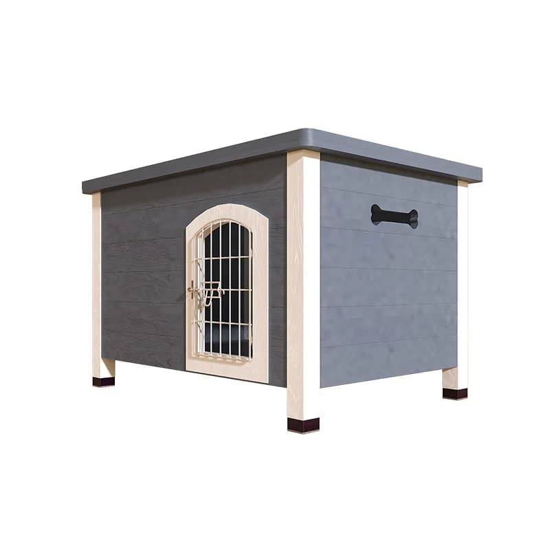 Casetta per cani casa per cani di lusso per interni gabbia per cani in legno massello lettiera per gatti cuccia per animali domestici in legno teddy universale all'ingrosso