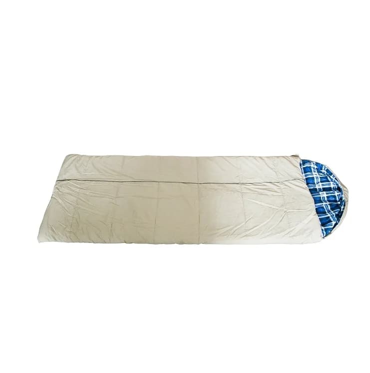 Outdoor Camping Winter/Summer Poly Cotton Canvas Sleeping Bag with Removable Lining