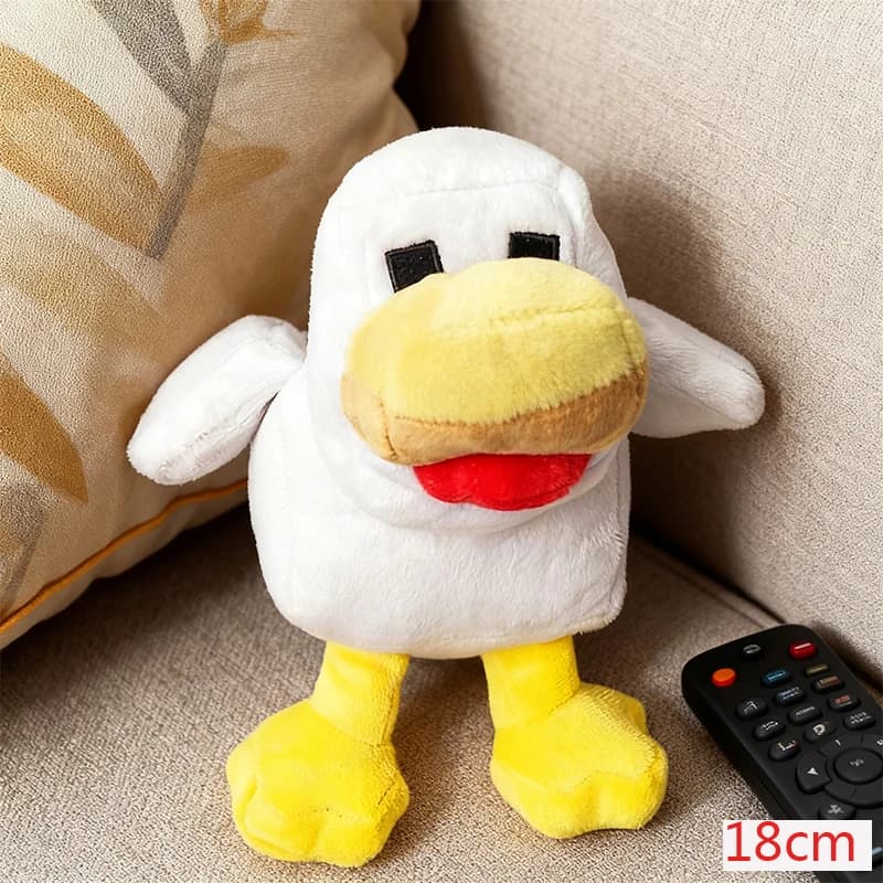 Peluche di pollo da 18 cm, bambola di peluche morbida e carina, regalo per bambini, periferiche di film