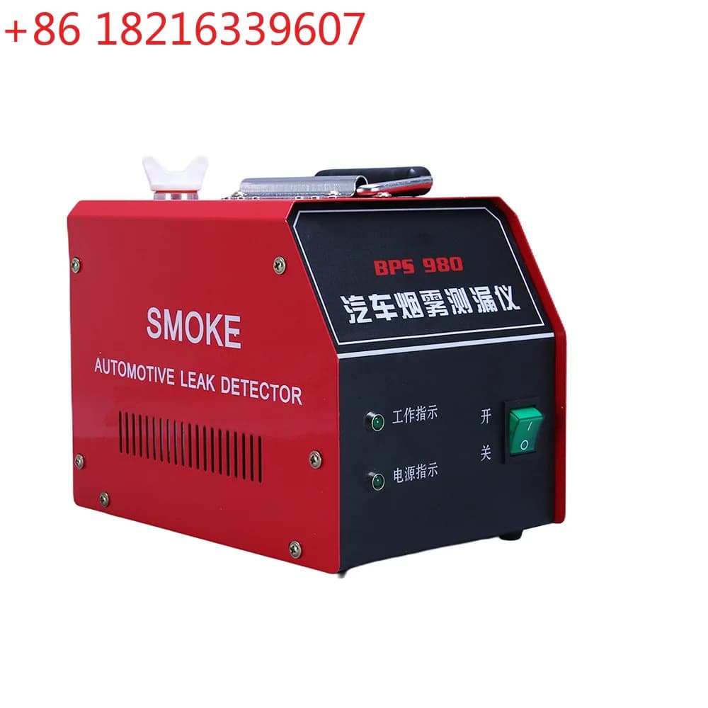 Rilevatore di perdite di fumo per automobili Rilevatore di perdite di tubi di scarico per perdite di aspirazione del motore