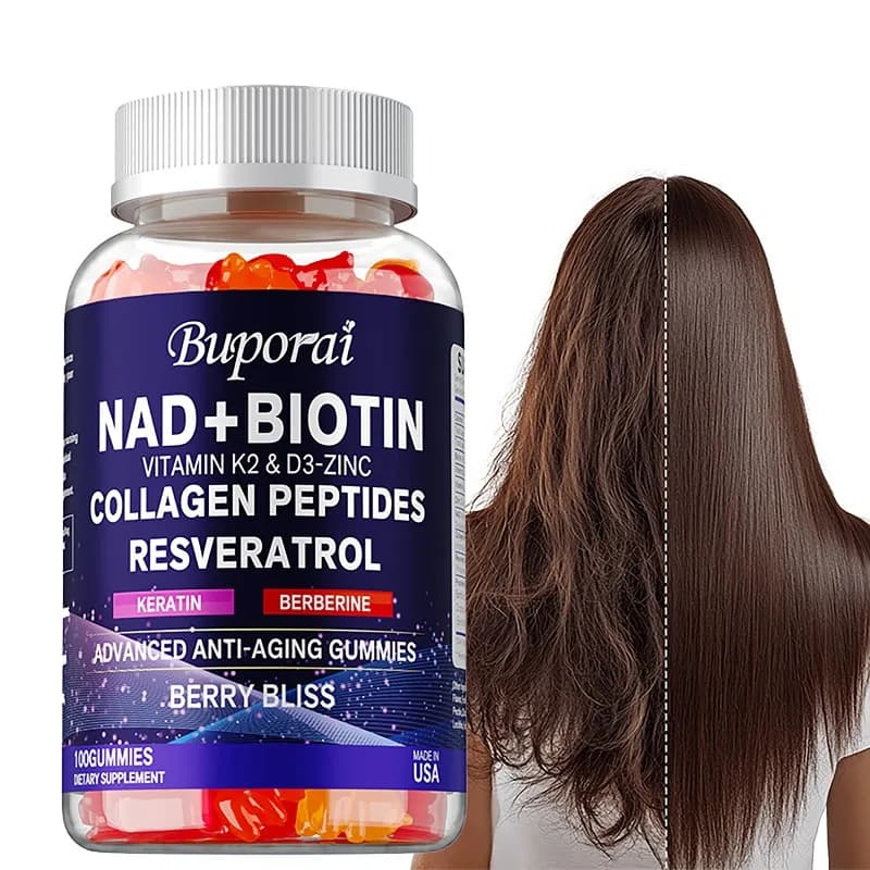 NAD+ Resveratrol Gummies - Enhance Cell Vitality, Supports Cellular Repair, Supports Overall Health, Metabolism, Improve Memory