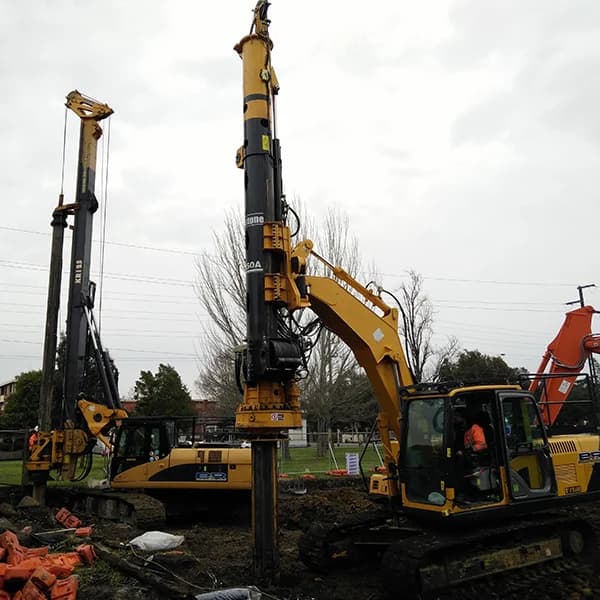 50kN.m torque 24m drilling depth foundation pile modular rotary drilling rig