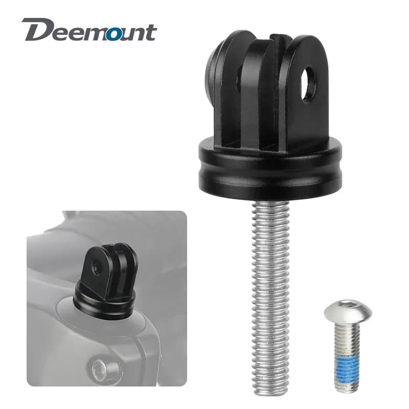 Bicycle Fork Stem Top Cap Stand Adaptor Computer Bracket For Garmin/Bryton/Wahoo MTB Road Bike Headlight Holder Fits Magicshine