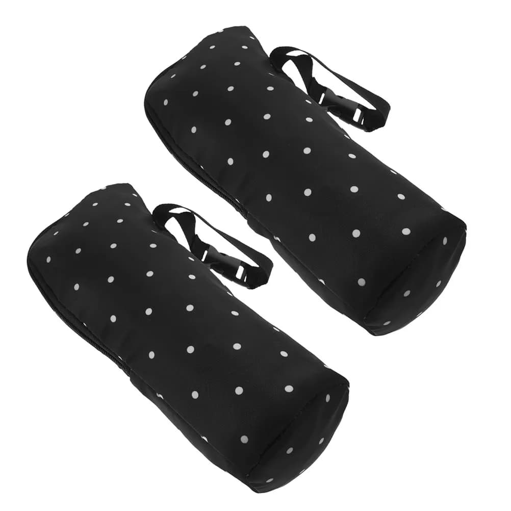 Set di 2 Borse Termiche Isolanti, Borsa Frigo Portatile, Portabiberon, Contenitore Termico da Viaggio
