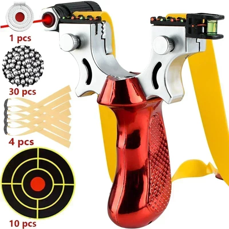 Fionda Laser tiro fionda ad alta precisione caccia all'aperto fionda potenza originale per la caccia catapulta di precisione