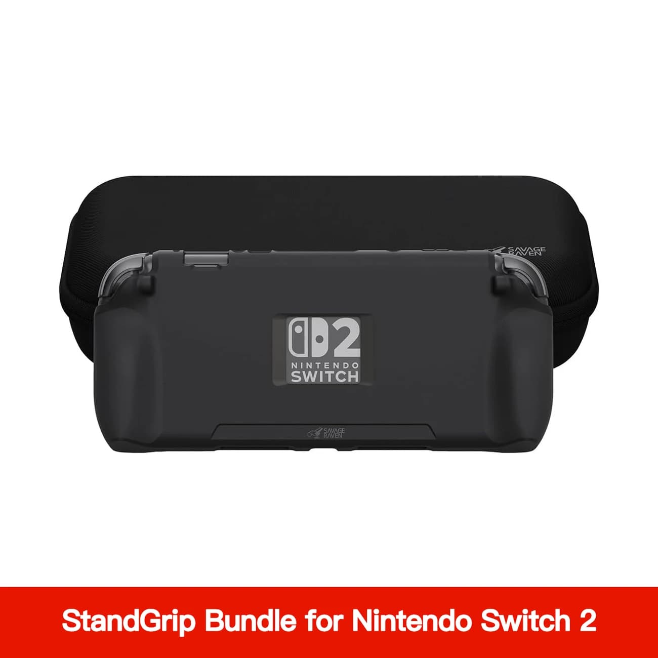 Skull & Co. StandGrip per Nintendo Switch 2: Una custodia protettiva morbida con impugnature testurizzate Protezione completa e supporto