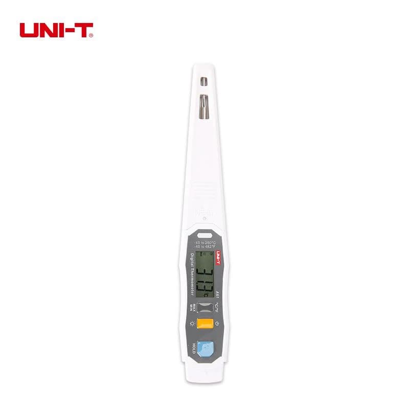 UNI-T A61 Probe Type Thermometer (IP65); Milk Temperature/Kitchen Food/Oil Temperature/Immersion/Penetration Temperature Meter.