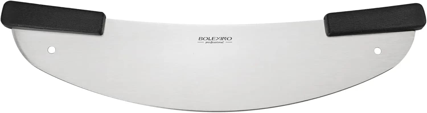 Tagliapizza da 20" in acciaio inossidabile con manico antiscivolo, strumento professionale per pizza e pane