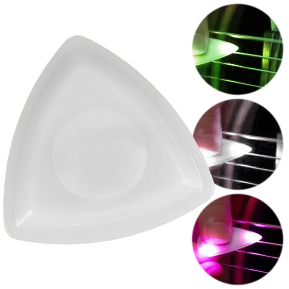 Plettri Luminosi per Chitarra, Plettri LED per Chitarra Elettrica, Plettri Luminosi per Basso, Chitarra Elettrica e Acustica