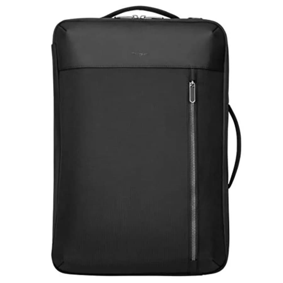 Zaino convertibile Urban progettato per viaggiatori d'affari, adatto a laptop/notebook fino a 15,6 pollici, colore nero
