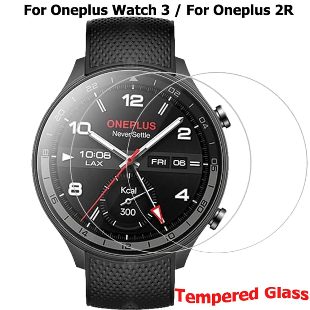 3 pezzi pellicole in vetro temperato per Oneplus Watch 3/OnePlus Watch 2R protezione schermo pellicola protettiva in vetro accessori