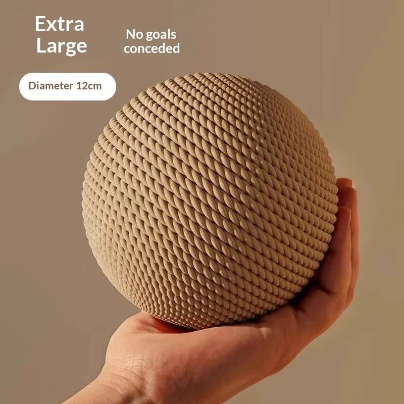 Giocattolo per gatti Palla in sisal Grande gioco personale Sollievo dal nonno Bacchetta interattiva Dentizione Palla stridulo resistente alla masticazione Collezione di forniture per gatti