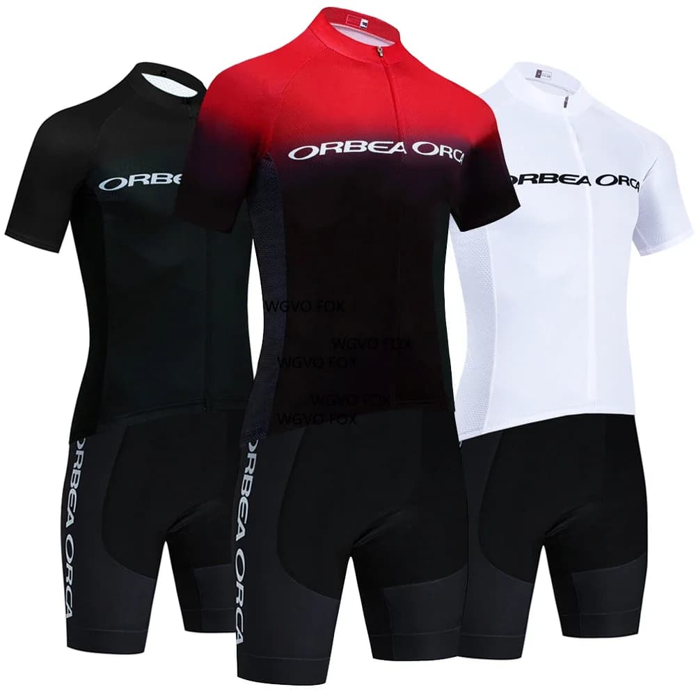ORCA 2025 Men's and Women's ORBEA Cycling Shorts Set, Rapid Drying, 4 Pockets, Professional Summer Clothing