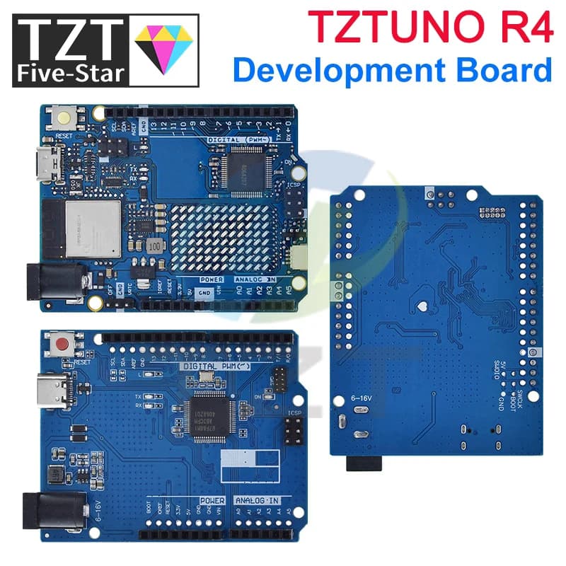 Scheda di Sviluppo WiFi TZTUNO R4 minima TYPE-C, Versione Migliorata Compatibile con Scheda Madre Ufficiale per Arduino