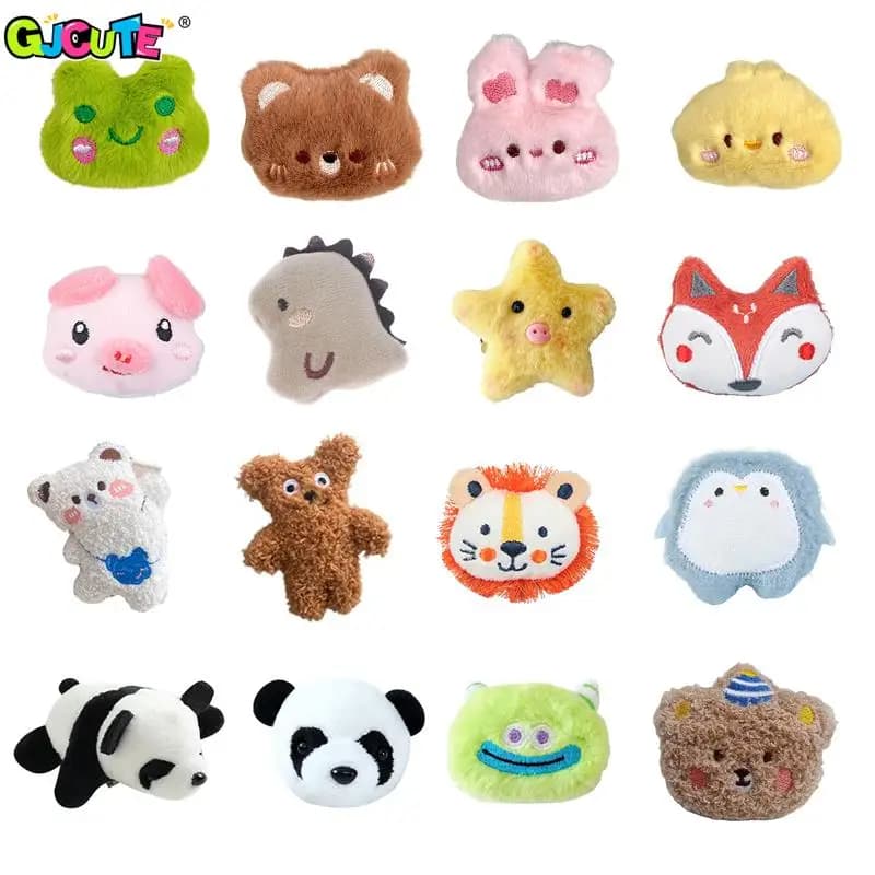 1 pz 3D Cartoon peluche spilla carino piccolo dinosauro vestiti distintivo spille zaini decorazione pendente accessori fai da te peluche