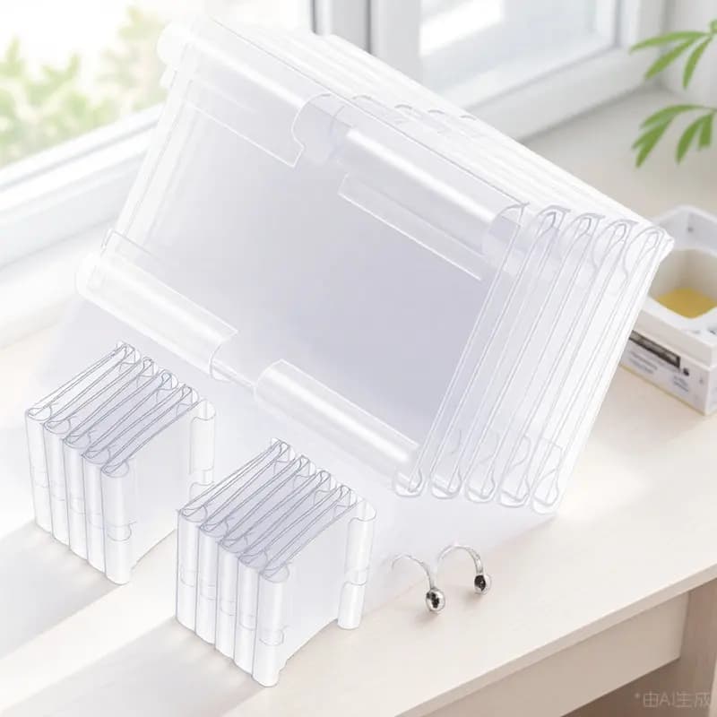 60 Pezzi Portaetichette in PVC, Clip per Esposizione Prezzi, Supporti per Cartelli in Negozi e Mercati, Portaetichette per Prezzi