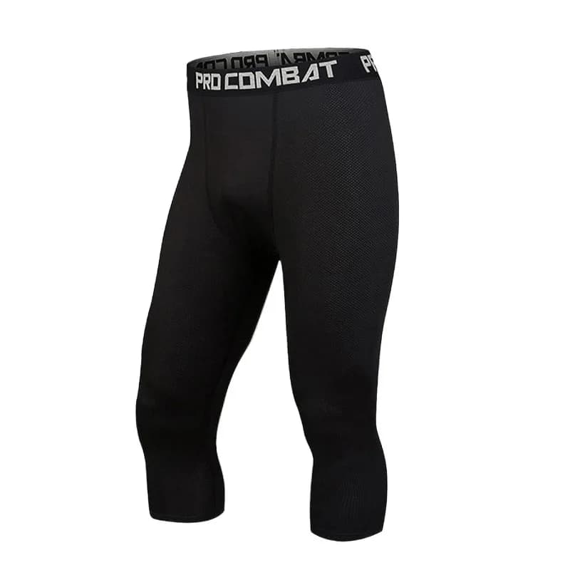 Leggings da corsa a compressione da uomo Collant sportivi da palestra ad asciugatura rapida Leggings da allenamento per uomo Crossfit Collant da calcio per basket