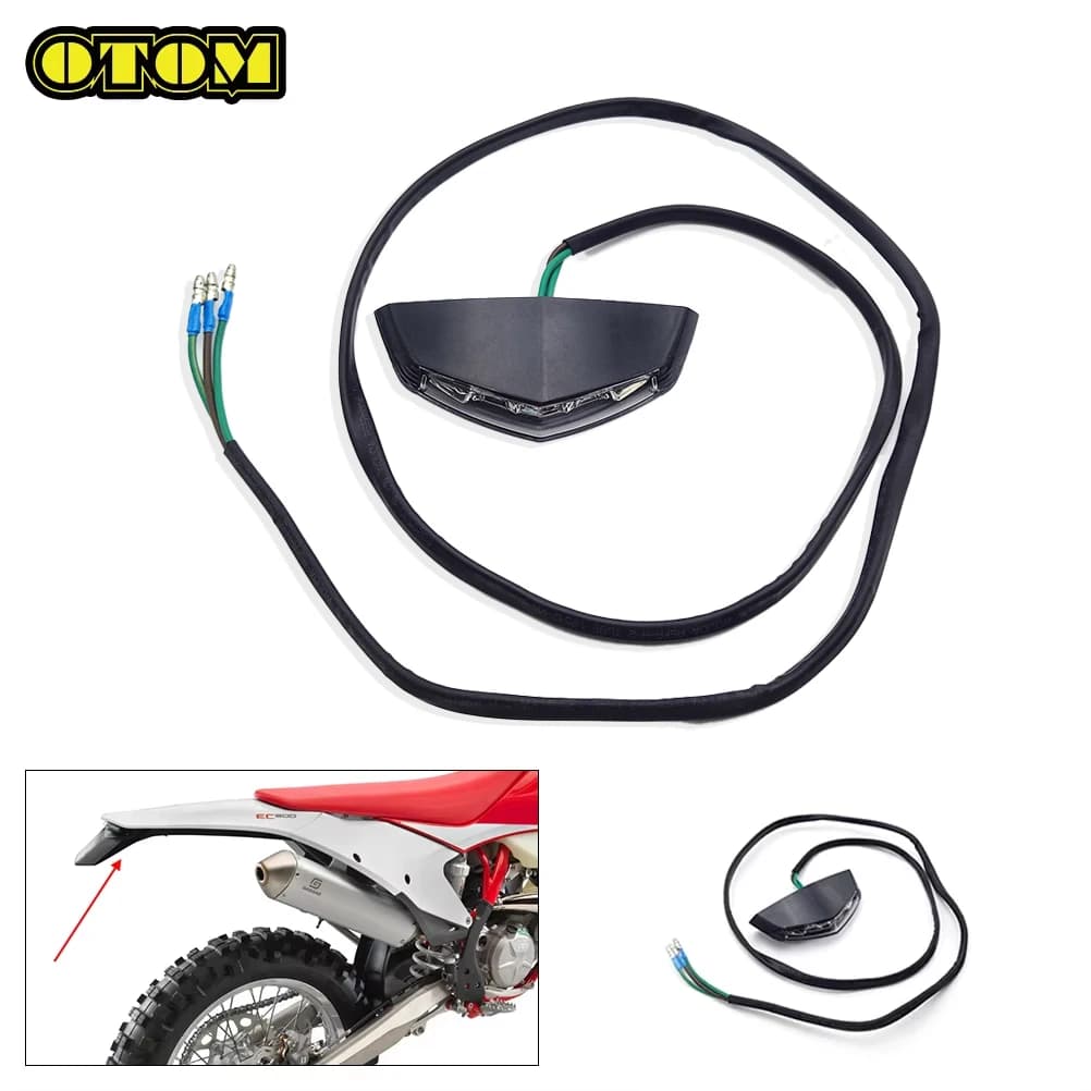Moto Per GASGAS Fanale posteriore LED Fanale posteriore Assy Parafango posteriore Lampada freno EC250 EC300 EC250F EC350F 2021-2025 Off-road Pit Bike