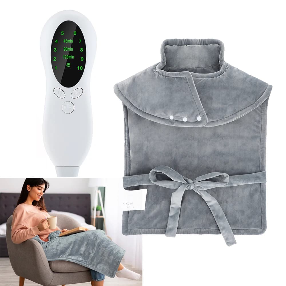 Electric Heating Mat Household Use in Office Winter Thermal Cover Heat Exchanger Electro Shoulder Cover Bed Sofa Bed heated slide