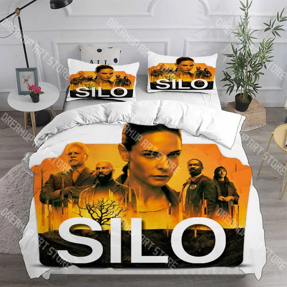 Fashion Silo Season Movie Bedding Set Single Twin Full Queen King Size Bed Set Kids Bedroom Duvetcover Sets Bed Sheet Set