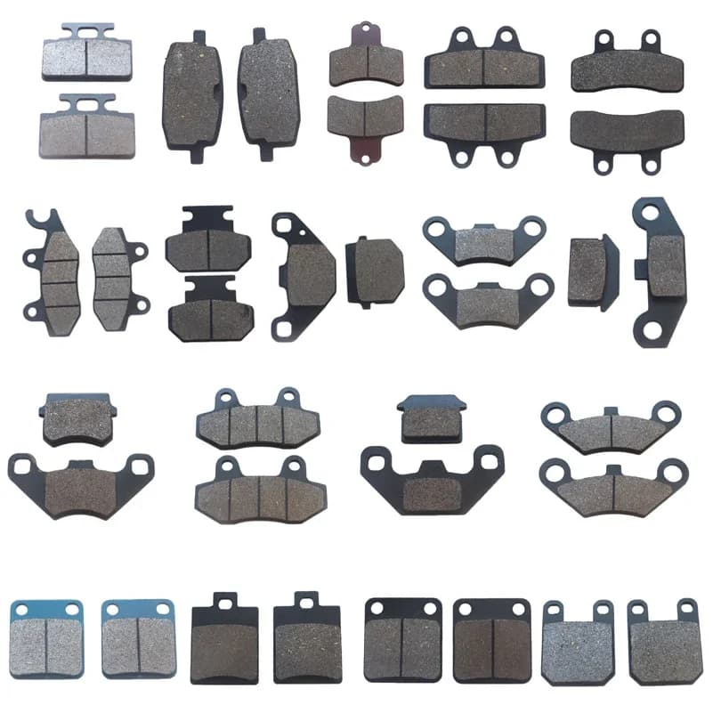Pastiglie freno moto ATV Quad Go Kart adatte per la maggior parte degli accessori pastiglie freno anteriori posteriori idrauliche per scooter cinesi Dirt Pit Bike
