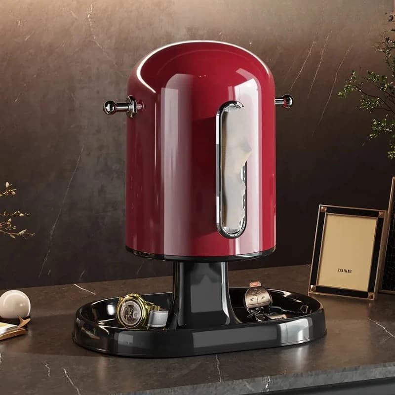 Scatola per fazzoletti vintage di fascia alta Tavolino da salotto Eup Desk Contenitore di plastica da banco con sensazione di lusso