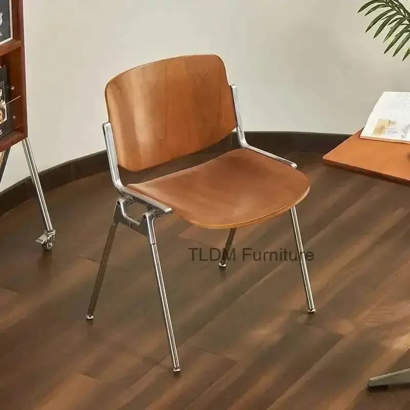 Modern Designer Dining Chair Luxury Wedding Kitchen Office Accent Chair Gaming Vanity Cadeiras De Jantar Living Room Furniture