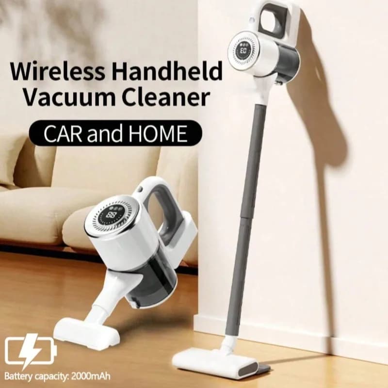 [For pet owners] Wireless vacuum cleaner: strong aspiration for hair and disorder, effortless cleaning of carpets and floors