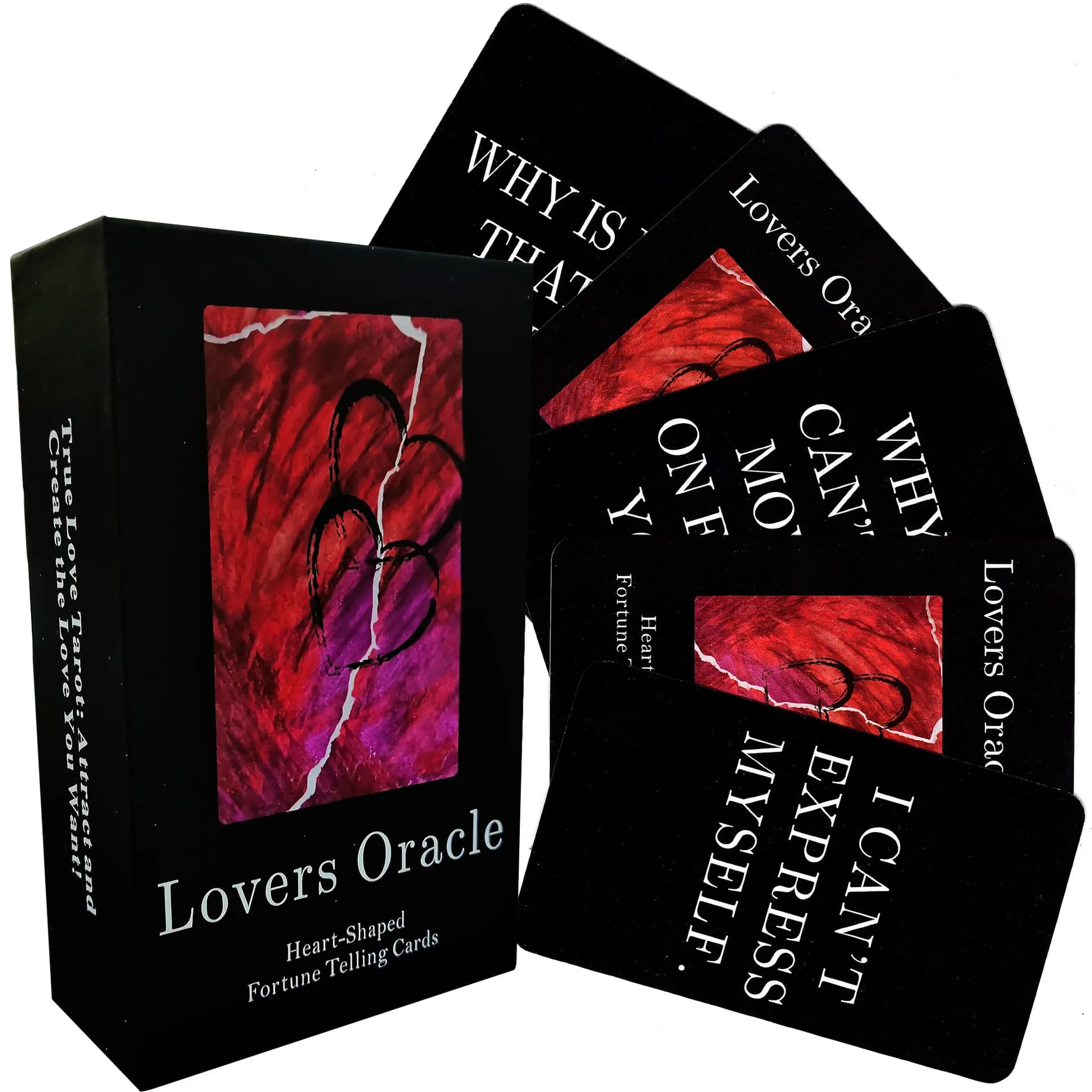 12x7cm Lovers Oracle cards carte dei tarocchi di alta qualità Dnd Deck Box giochi da tavolo
