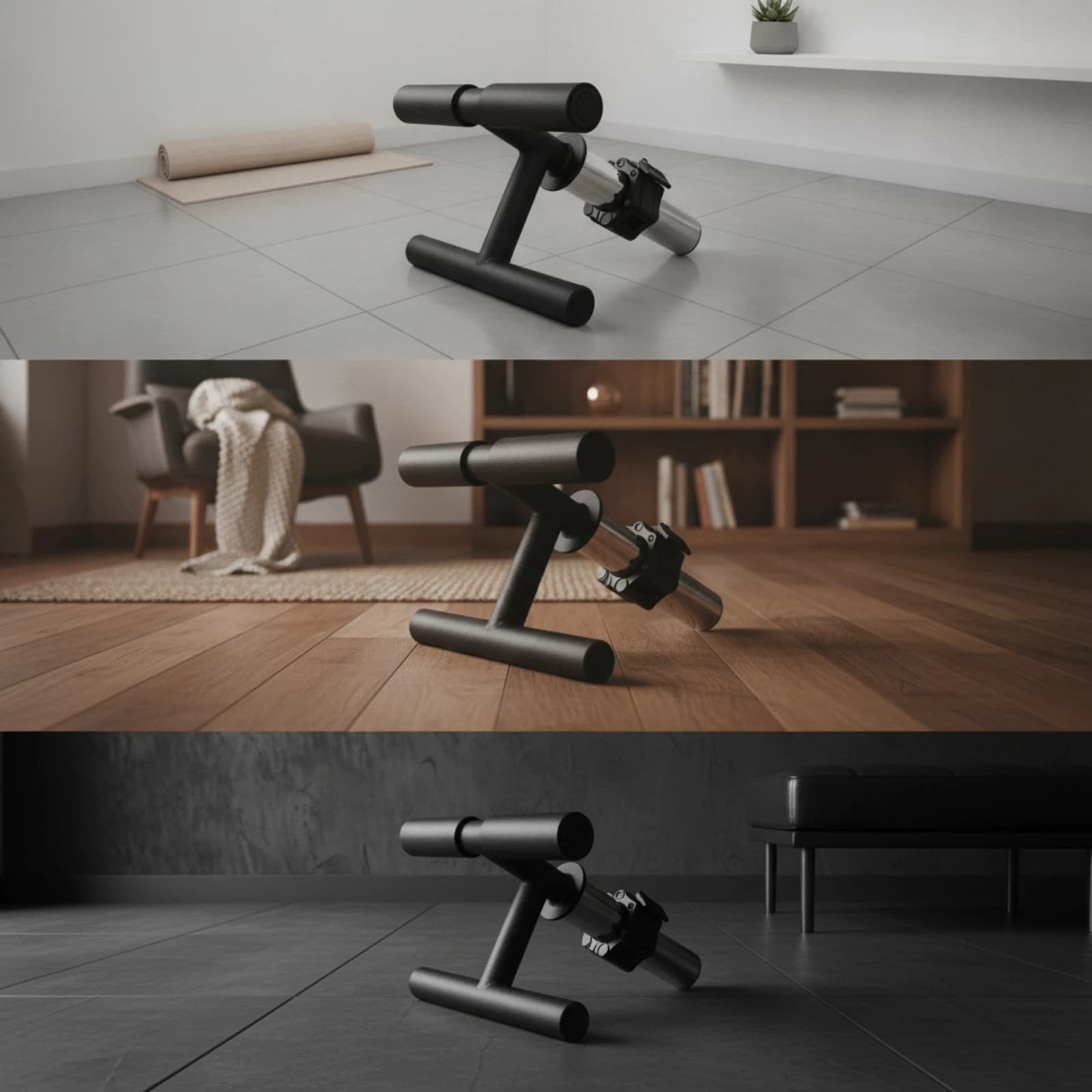 Shin Bar with Foam Rollers Compact Shin Bar Tibia Dorsi Calf Machine Long-Lasting Calf Raise Machine Strong for Athletes