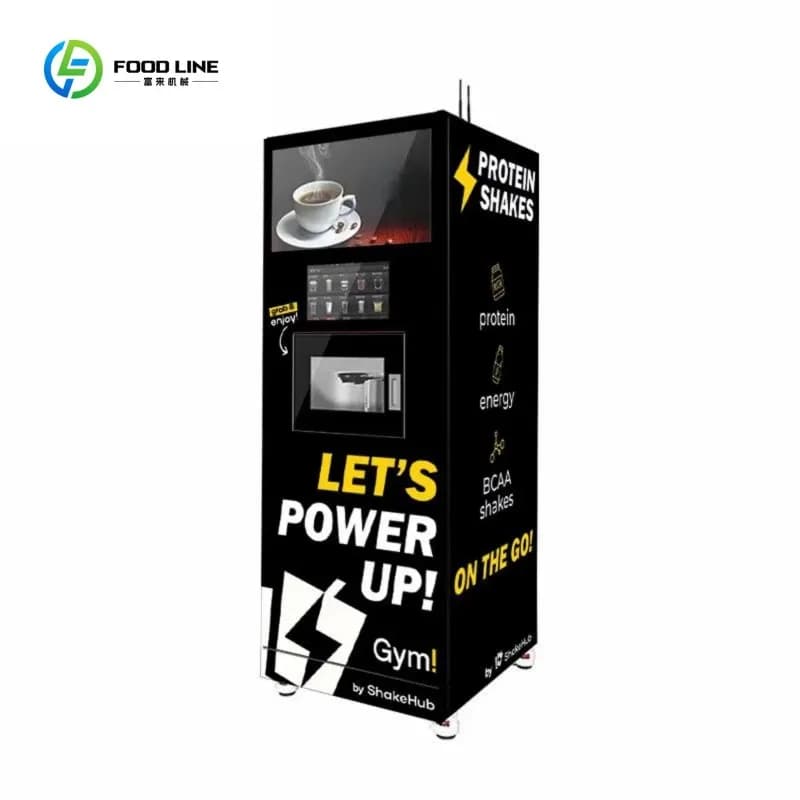FL Customized Wholesale Smart Protein Powder Blending Station Vending Machine with Cloud Management