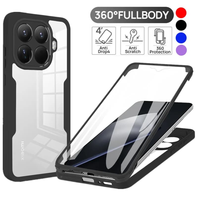 Custodia Protettiva Antiurto Integrale per Xiaomi 15T Pro Mi 15T 5G con Protezione Schermo Fundas Coque