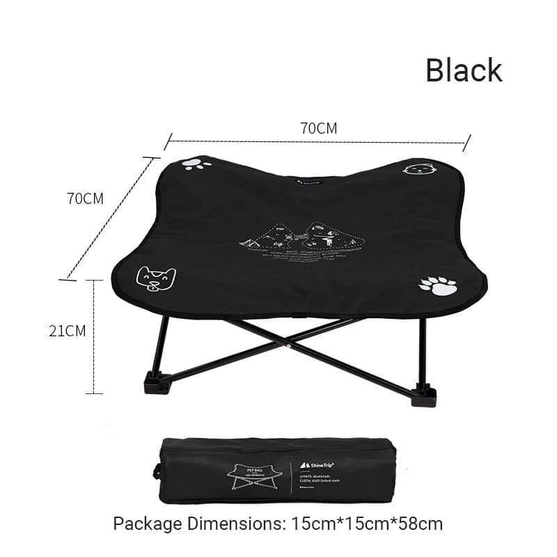 Outdoor Dog Kennel All-Season Universal Cat Dog Marching Bed Off Ground Moisture-Proof Pet Bed Summer Outdoor Small Dog Chairs