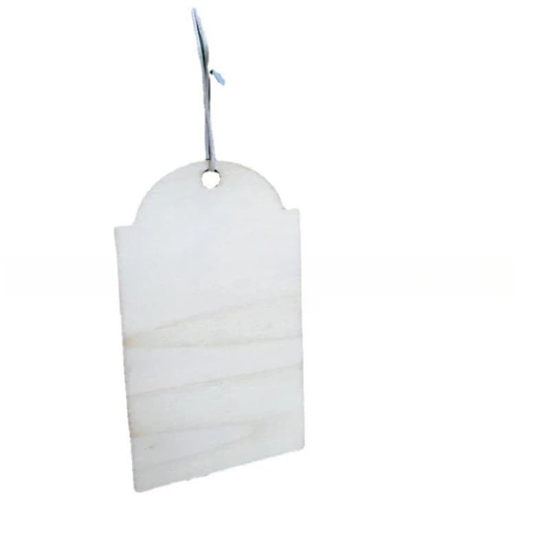 Decorazioni Natalizie in Legno Incise al Laser da 3mm, Cartellini da Appendere all'Albero di Natale, Accessori per Decorazioni Domestiche e Artigianato