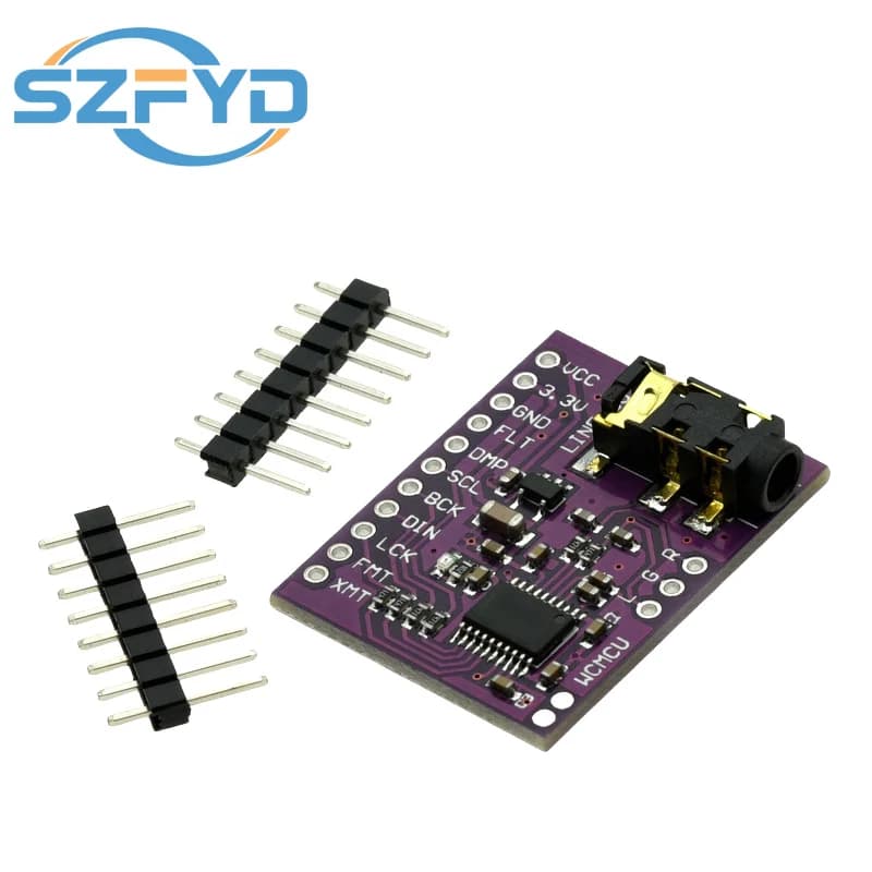 PCM5102 PCM5102A 3.5 mm stereo DAC sound card 24 bit digital audio module for Raspberry Pi Beyond