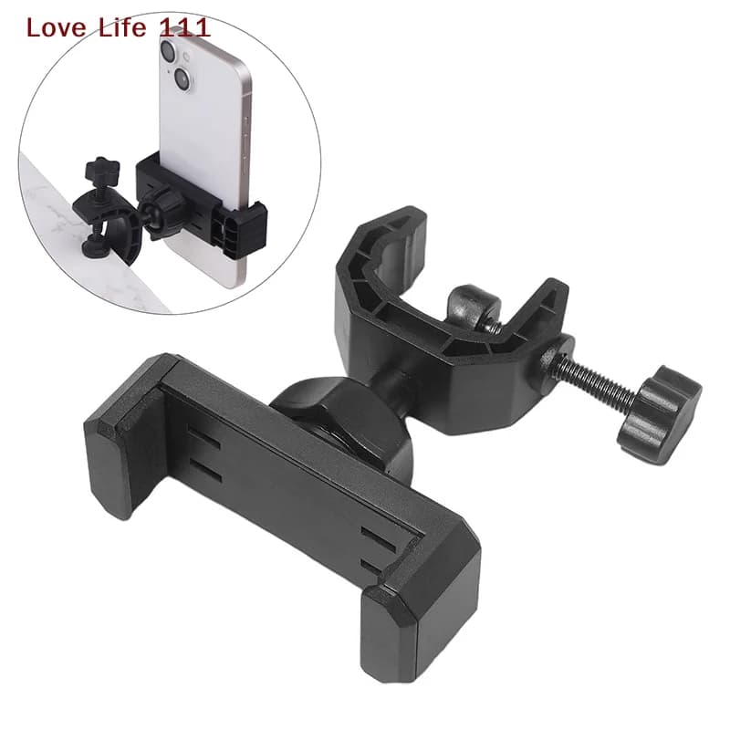 Nuovi smartphone Supporto per telefono con supporto per spettacolo musicale dal vivo Supporto per microfono universale girevole a 360 gradi