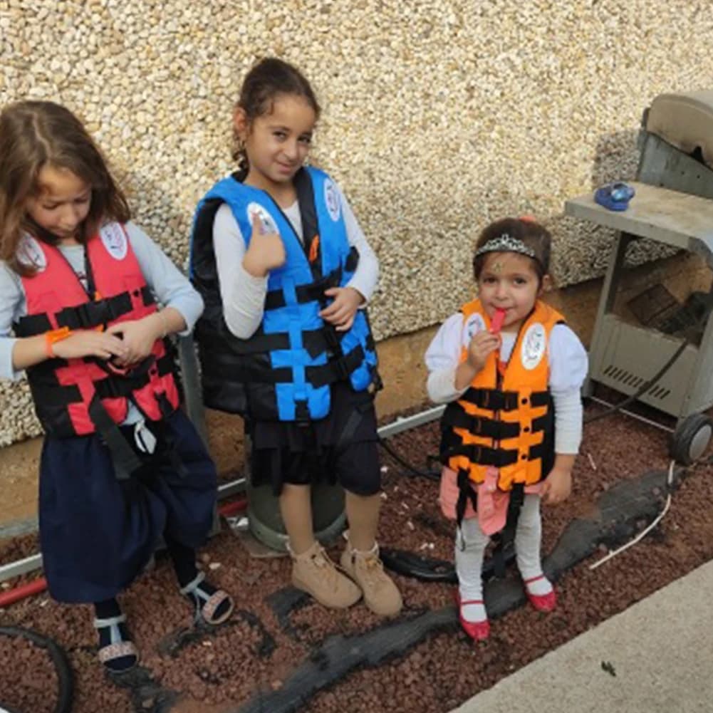 Giubbotto di salvataggio Gilet di sicurezza leggero alla deriva Cinghie regolabili sicure resistenti all'usura con striscia riflettente per il nuoto Pesca in mare