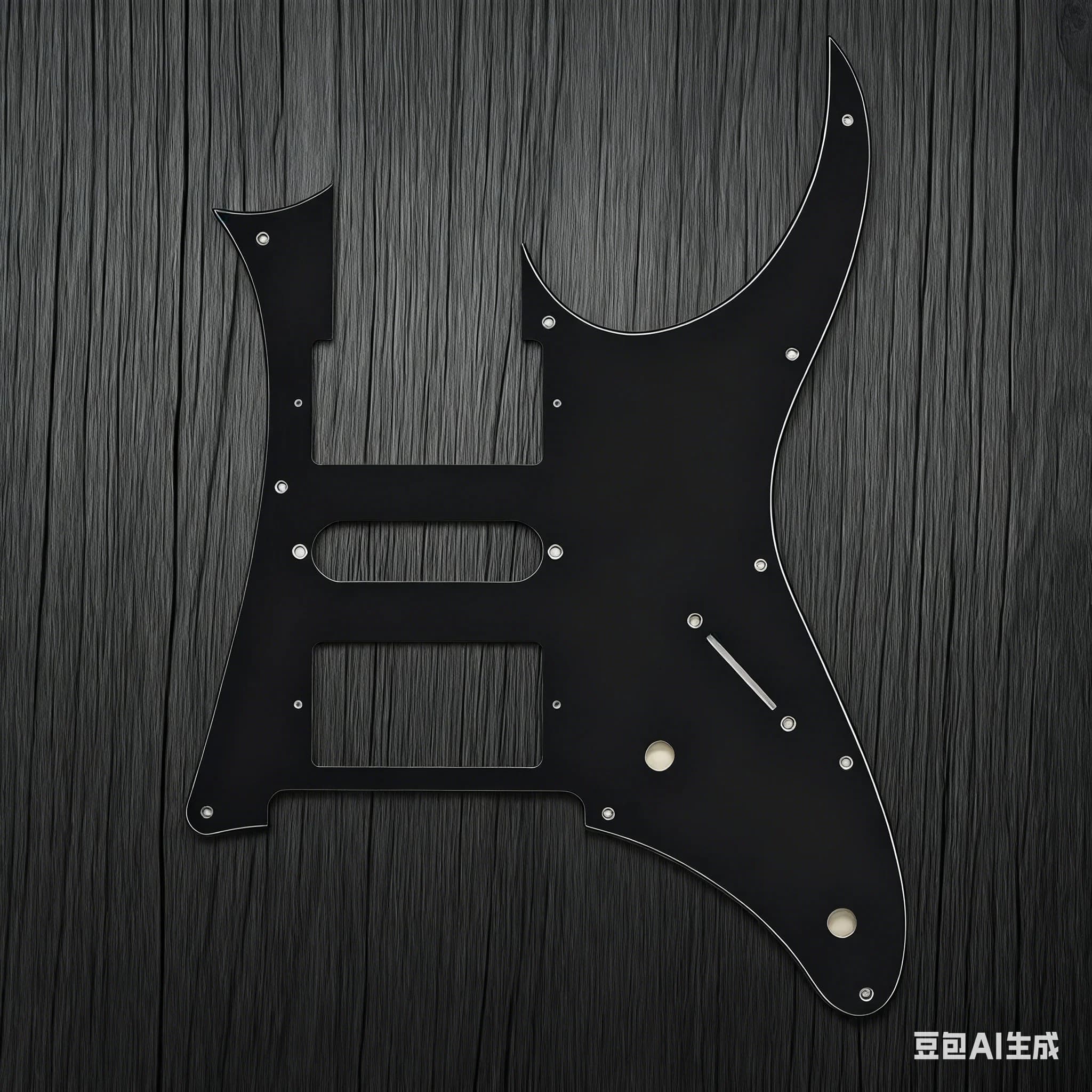 PER IBANEZ IB 7V Chitarra Elettrica Battipenna Scratch Plate 3 Strati 10 Fori Pick Guard Board Chitarra Accessori di Ricambio