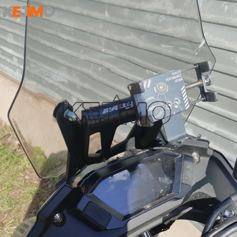 Moto PER LONCIN Voge 300 Rally 300RALLY 2023 2024 2025 Staffa di Navigazione Supporto Del Basamento Del Telefono Mobile GPS Piastra di Supporto 2026