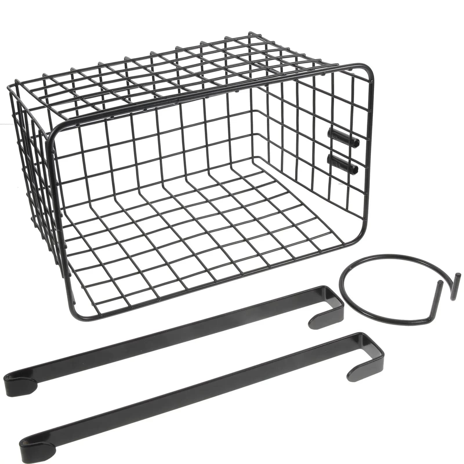 Supporto per Asciugacapelli da Parete, Portaoggetti Resistente allo Sbiadimento, Facile da Installare, Organizzatore Salvaspazio per Uso Domestico e Alberghiero