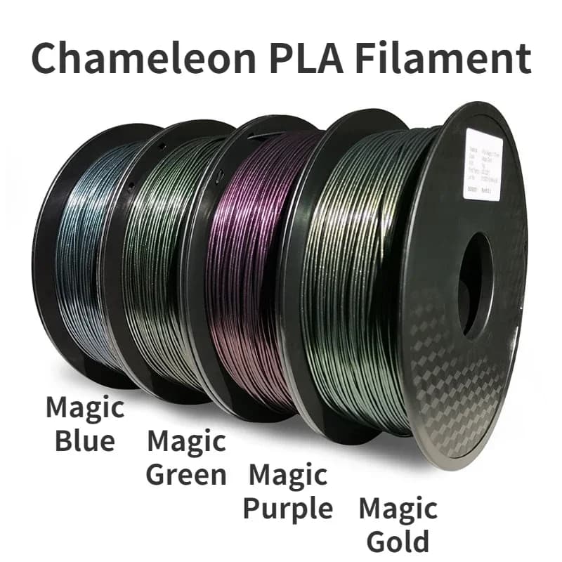 Series Mystic Shiny Sparkle Filament PLA for 3D Printing Ultra Fine Denser Sparkling Glitter Multi Color 1 kg 3D Printing Filament