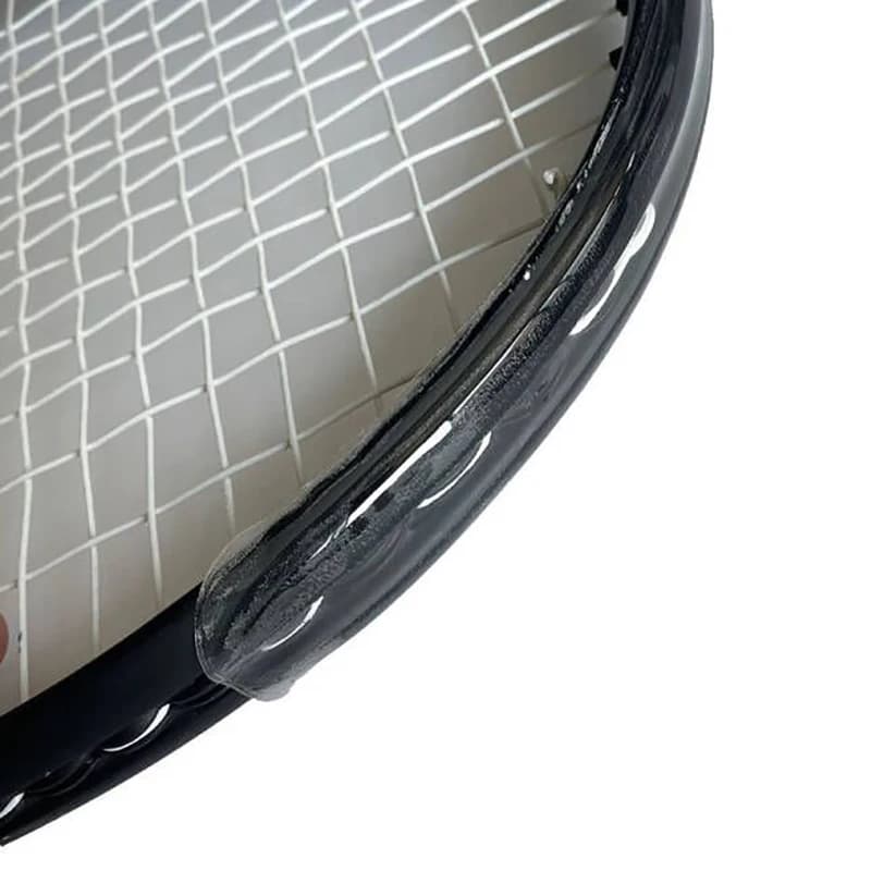 Nuovo Nastro Protettivo Trasparente per Testa Racchetta da Tennis, Riduce l'Attrito, Adesivo in TPU, Accessori Sportivi