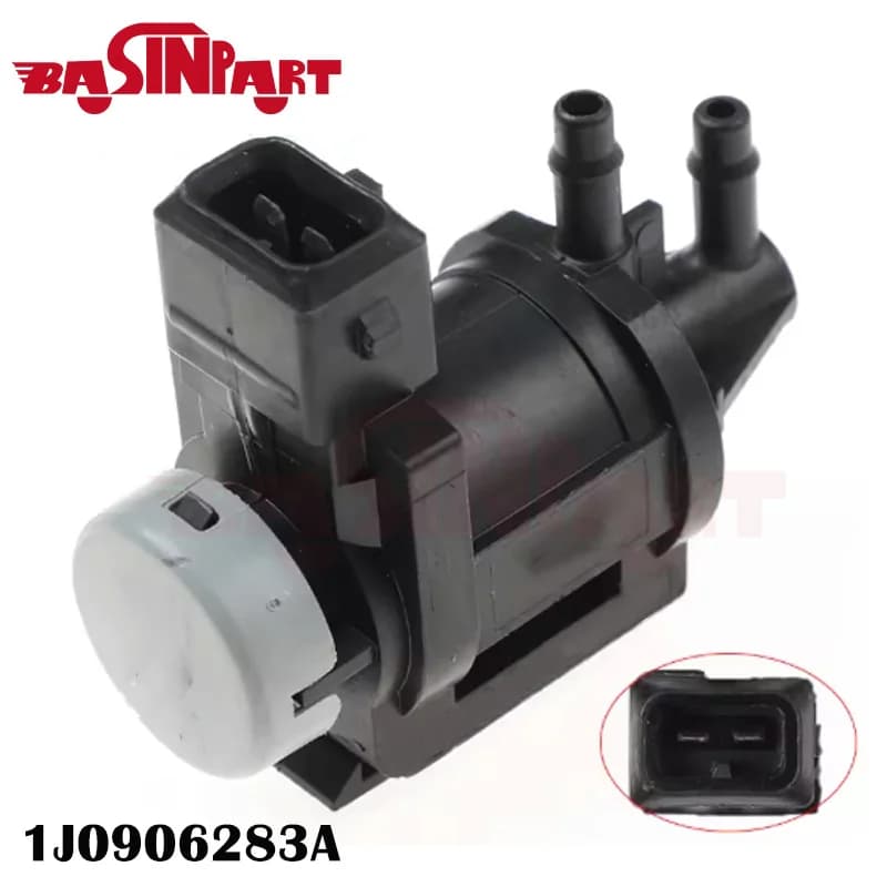 1J0906283A Emissions Vacuum Solenoid Valve 1J0906283 98AB9E882AA For Audi A3 A4 A6 A8 Quattro VW Passat Jetta Seat Skoda TDI