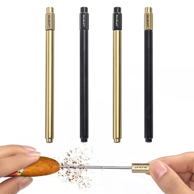 Portable outdoor travel Stainless Steel Cigar punch needle Cigar Puncher Cigar Needle Drill Loose Cigar Accessories Smoking Tool