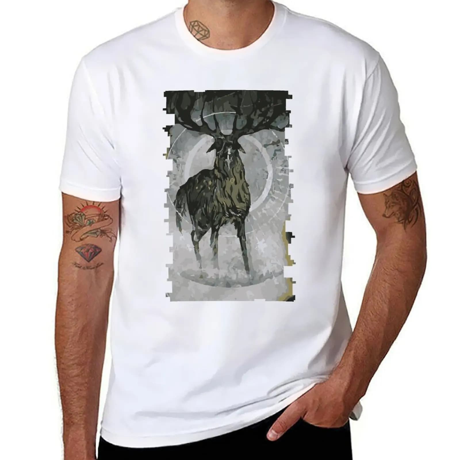 T-shirt con stampa delle carte dei Tarocchi di Apprentice Lavellan, t-shirt sportiva casual in cotone a maniche corte
