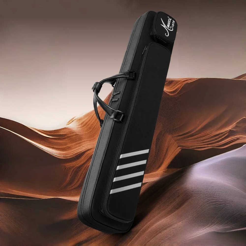 Supporto per stecca da biliardo con tracolla regolabile portatile MEUCCI a 7 fori