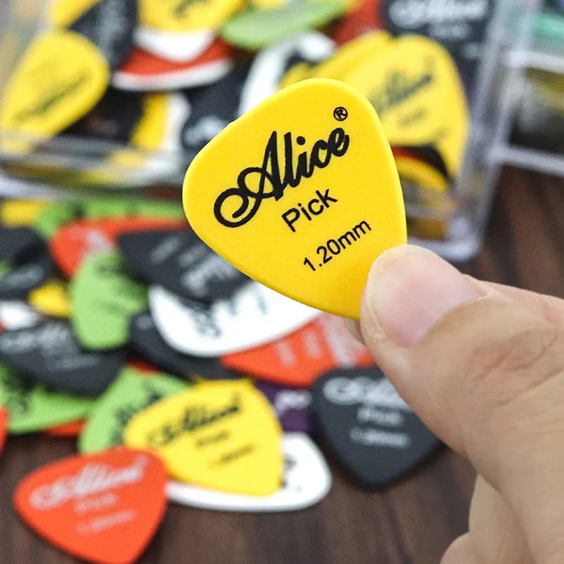 20/50 Pezzi Plettri per Chitarra di Diverso Spessore, Accessori per Chitarra Elettrica e Acustica