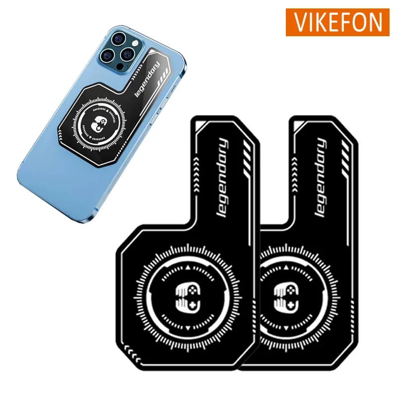 Tappetino patch per dissipazione del calore con aspirazione magnetica per radiatore del telefono per smartphone Accessori per ventole per dissipazione del calore per giochi Genshin Impact