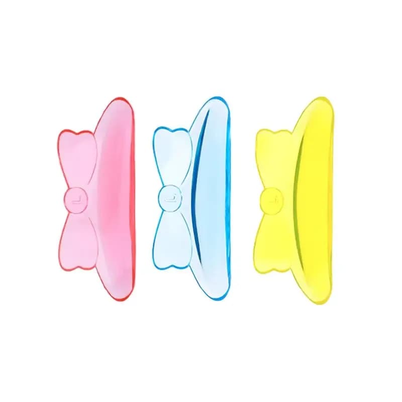 New Set of 5 Butterfly Shaped Silicone Bearings Paia for Permanent Eyelash, Eyelash Bigodino, Eyelash Lifting Shield, Eyelash Makeup Tools and Accessories