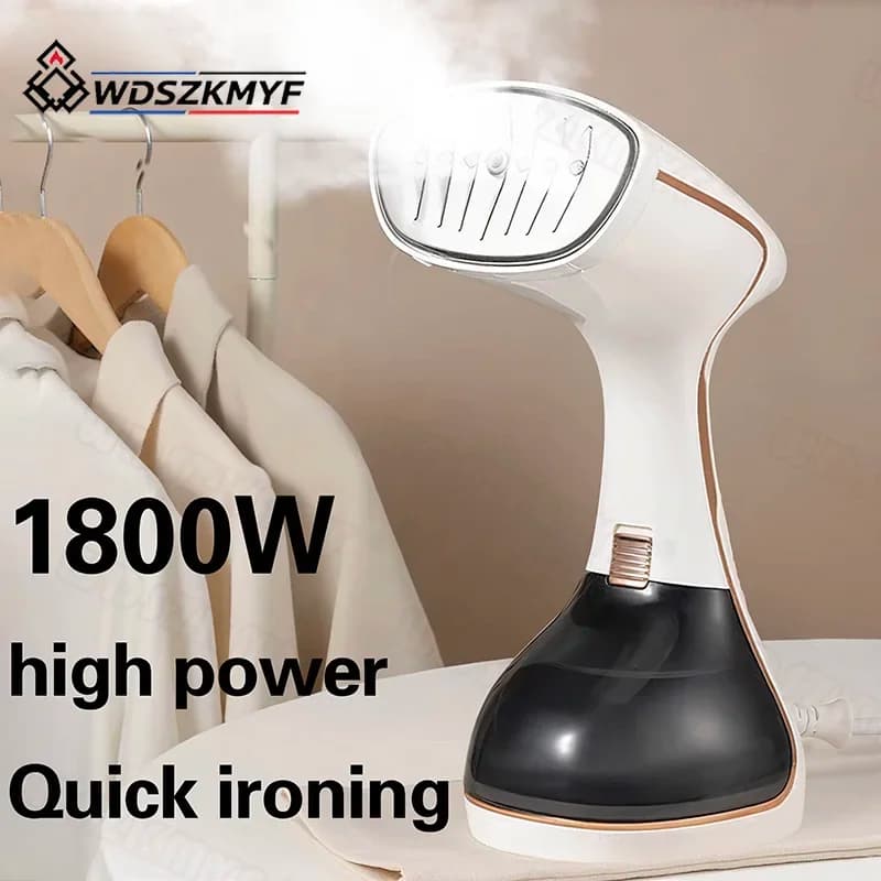 Handheld Steam Iron Garment Steamer Portable Mini for Clothes Fast Heating Travel Garment Fabric Press Machine with Home Travel